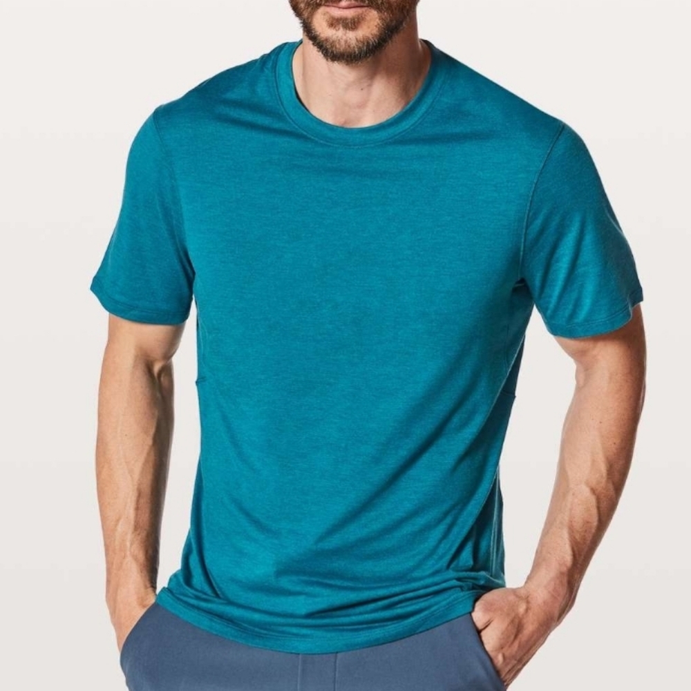 Lululemon Somatic Aero Short Sleeve Capri Sz L